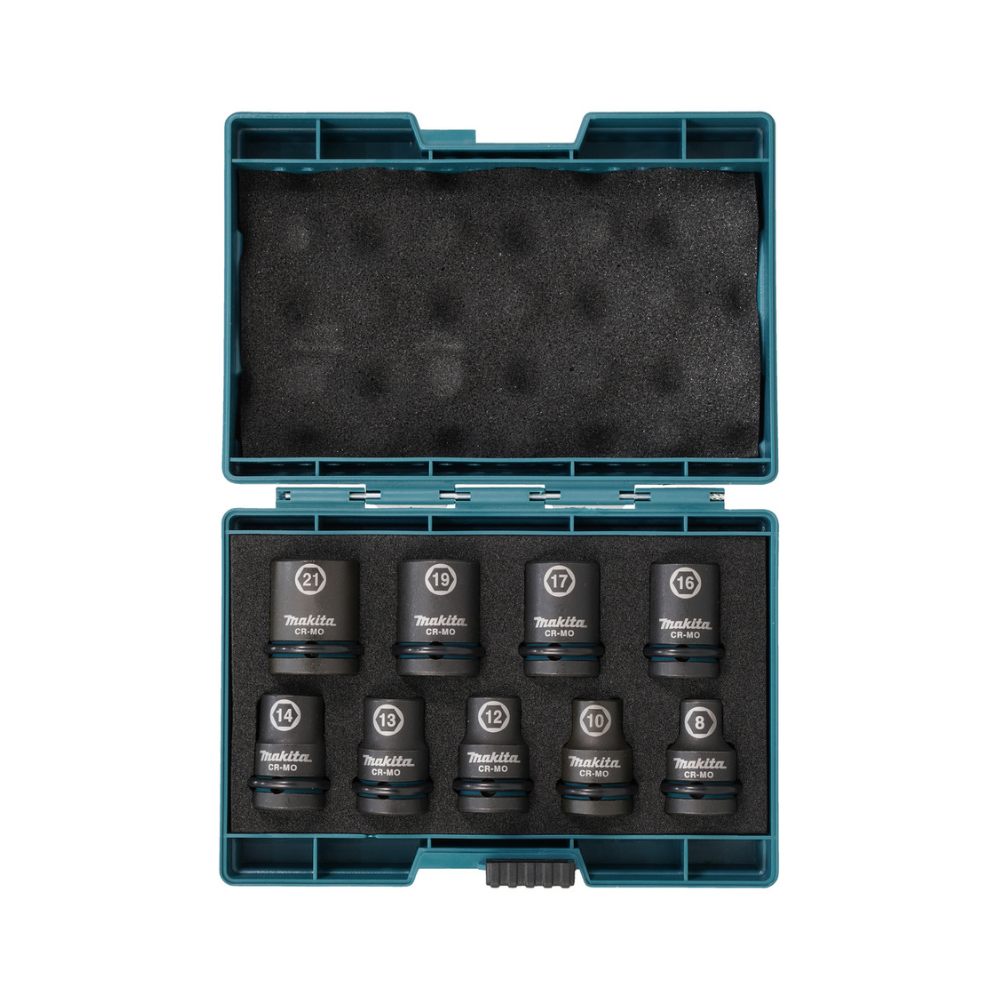 Coffret de 9 douilles Impact Black Makita E-16570 | ProForPro