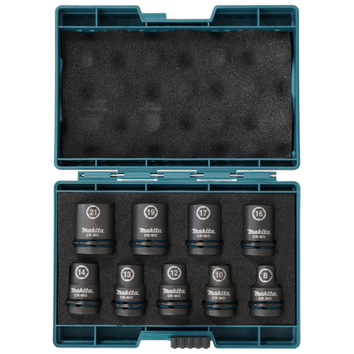 Coffret de 9 douilles Impact Black Makita E-16570 | ProForPro