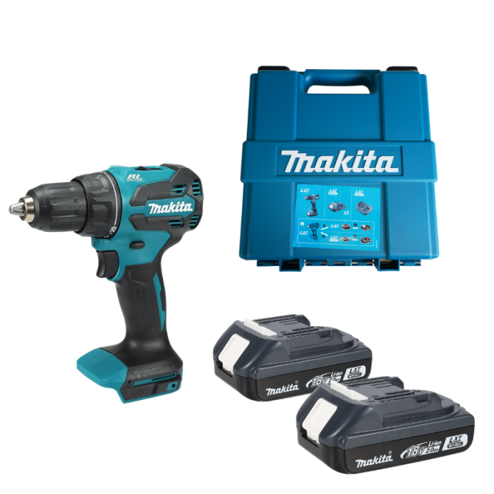 Makita Perceuse-visseuse 18V LXT 65 Nm, brushless