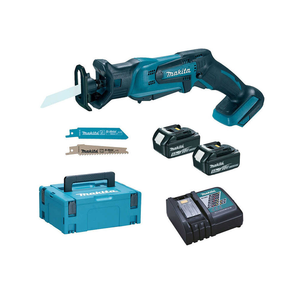 Scie sabre Makita 18V LXT (nue, coffret Makpac)