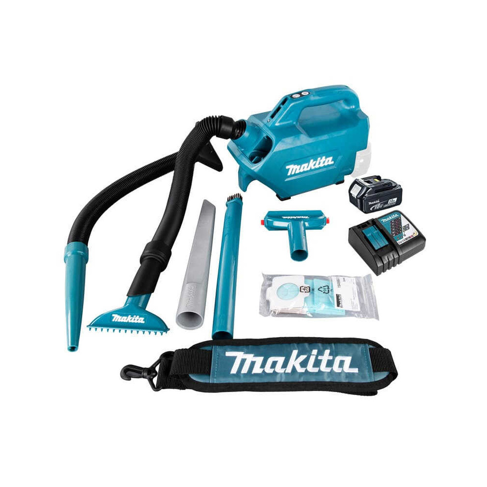 Aspirateur balai/souffleur Makita 18V LXT 54 mbar