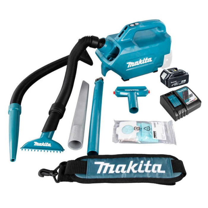 Aspirateur balai/souffleur Makita 18V LXT 54 mbar