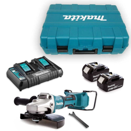 Makita Meuleuse d'angle 36V (2x18V LXT) Brushless Ø230mm