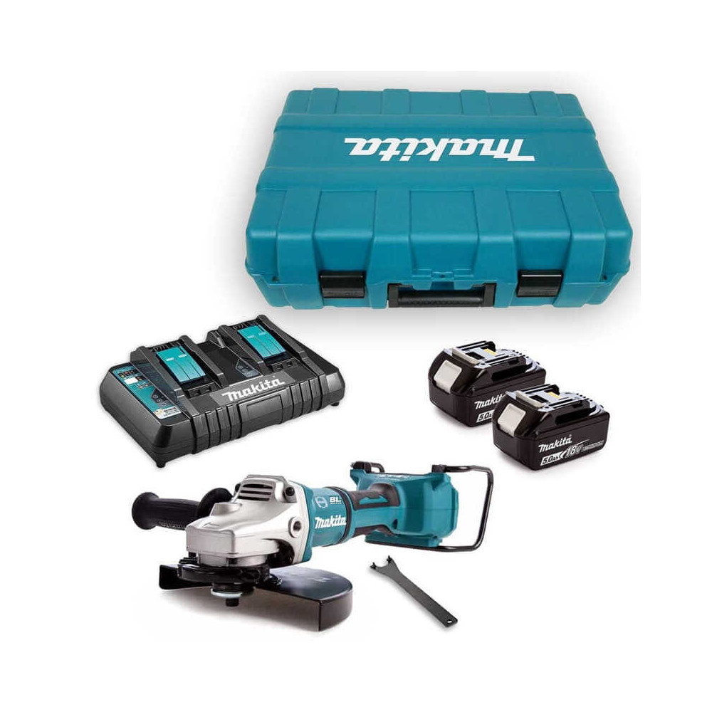 Makita Meuleuse d'angle 36V (2x18V LXT) Brushless Ø230mm