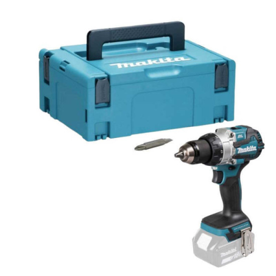 Makita Perceuse à percussion 18V LXT 70 Nm, brushless compacte, percussion