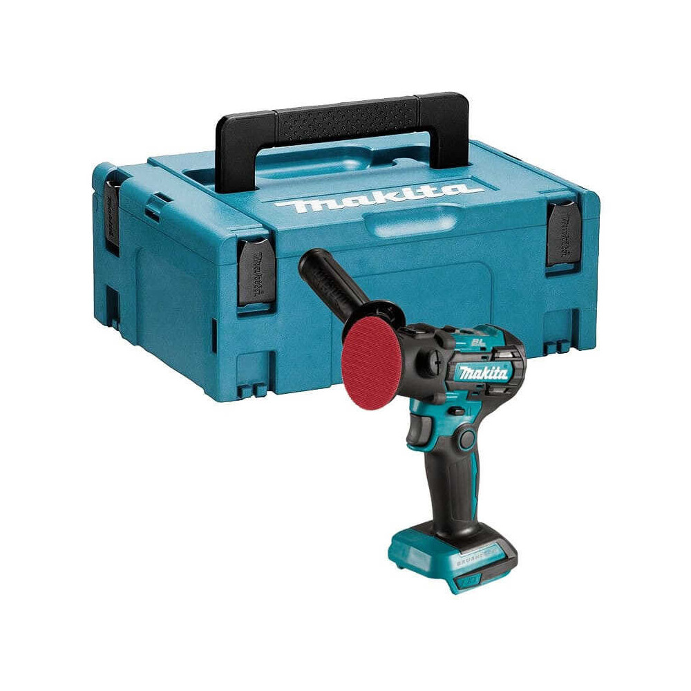 Makita Ponceuse-polisseuse 18V LXT Ø75 mm, brushless, ponçage et lustrage des zones étroites