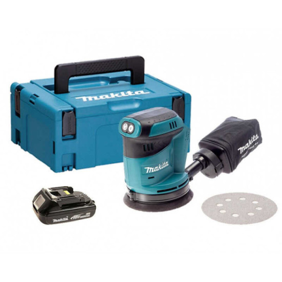 Makita Ponceuse excentrique 18V LXT Ø125 mm, sans fil