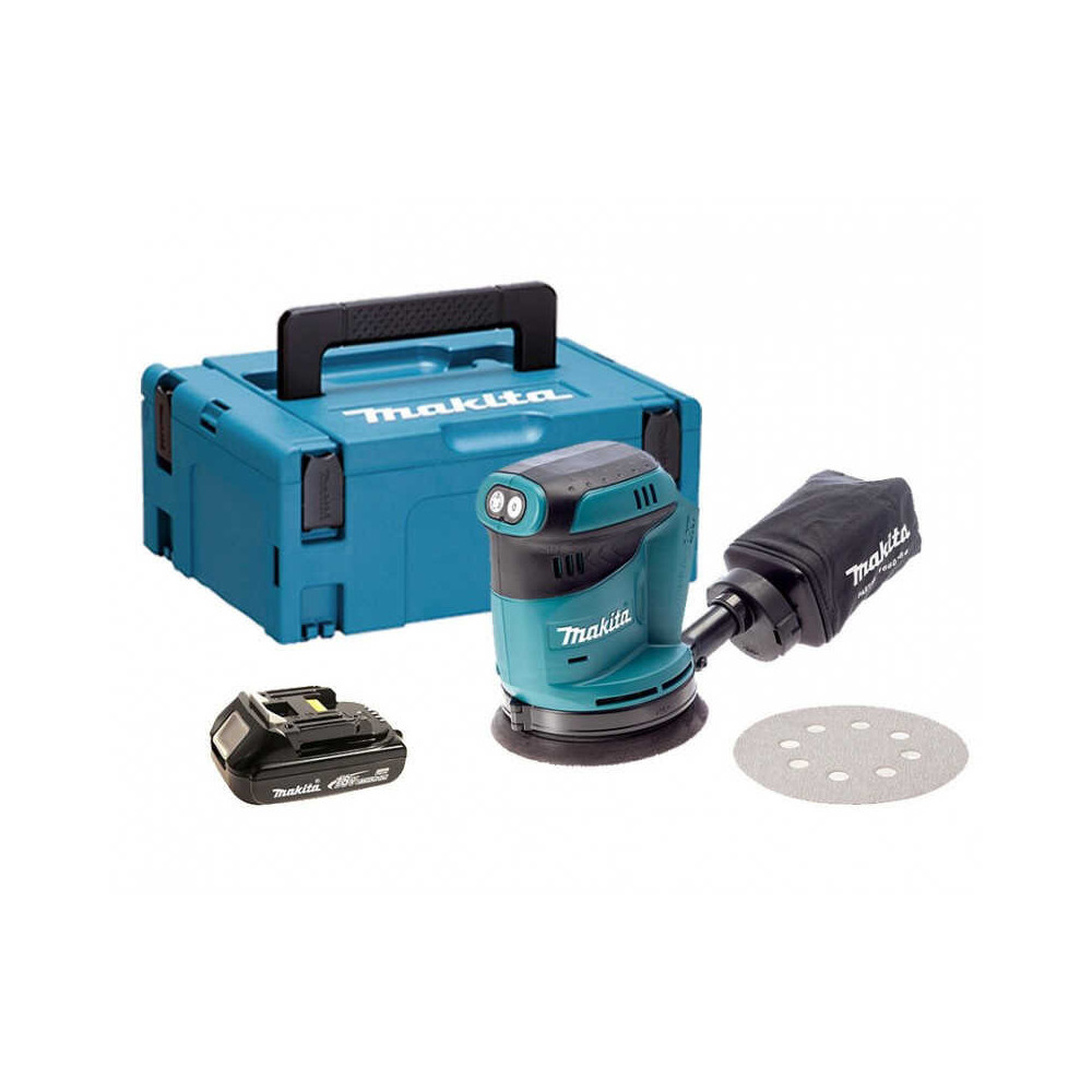 Makita Ponceuse excentrique 18V LXT Ø125 mm, sans fil