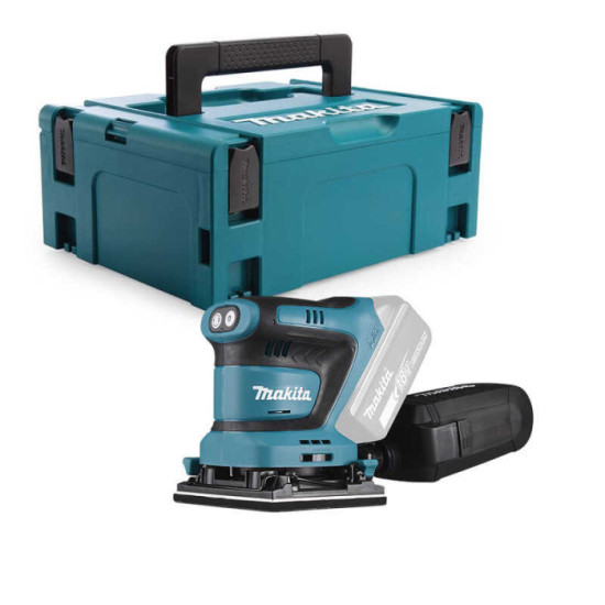 Makita Ponceuse de finition 18V LXT 114 × 102 mm, sans fil