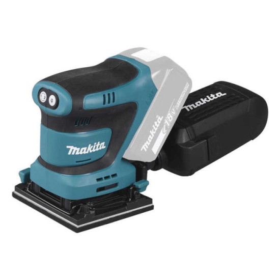 Makita Ponceuse vibrante 18V LXT Patin 112 × 102 mm