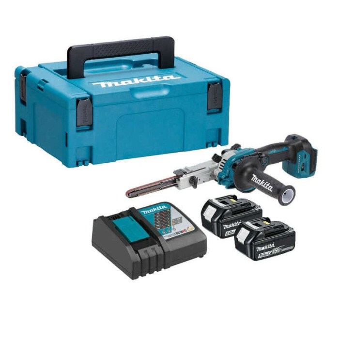 Makita Ponceuse à bande 18V LXT Brushless, bande 76 × 533 mm