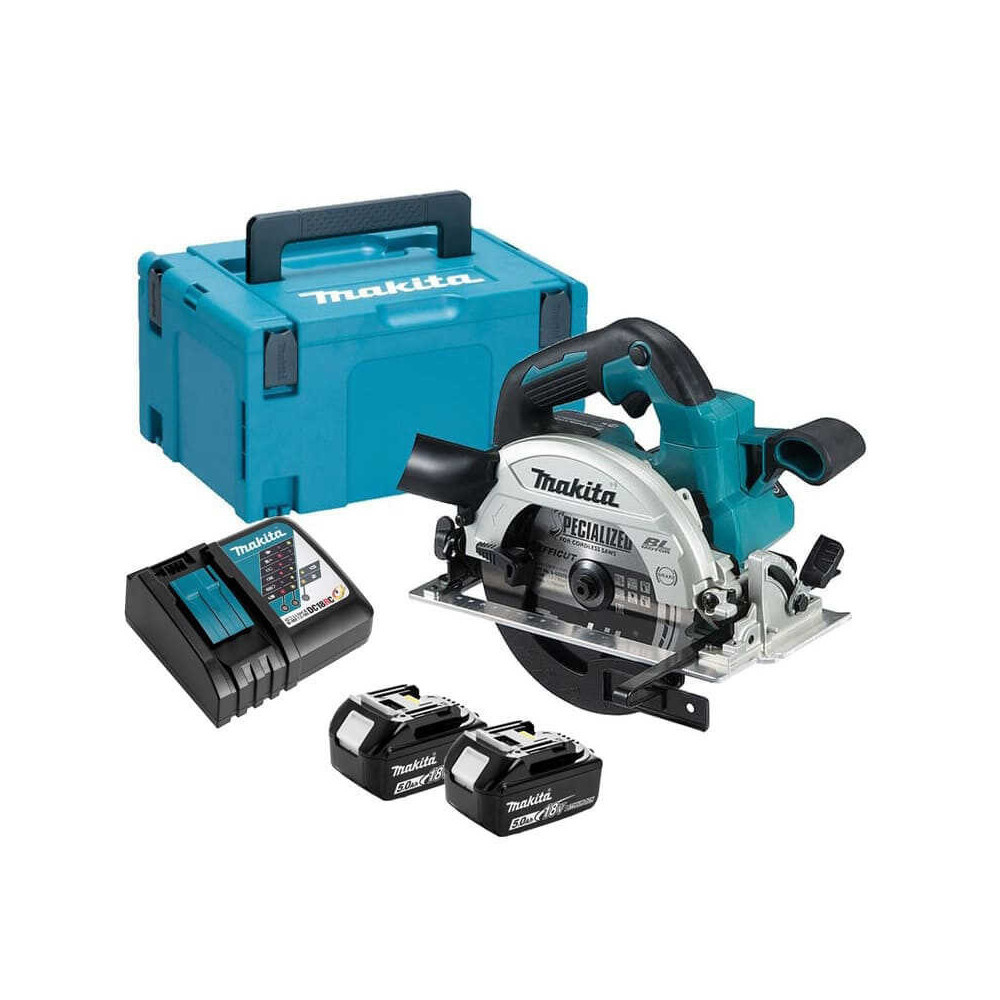 Makita Scie circulaire 18V LXT Ø165 mm, brushless, coupe 57 mm