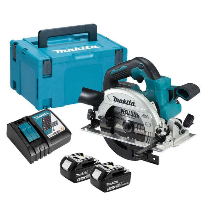 Makita Scie circulaire 18V LXT Ø165 mm, brushless, coupe 57 mm