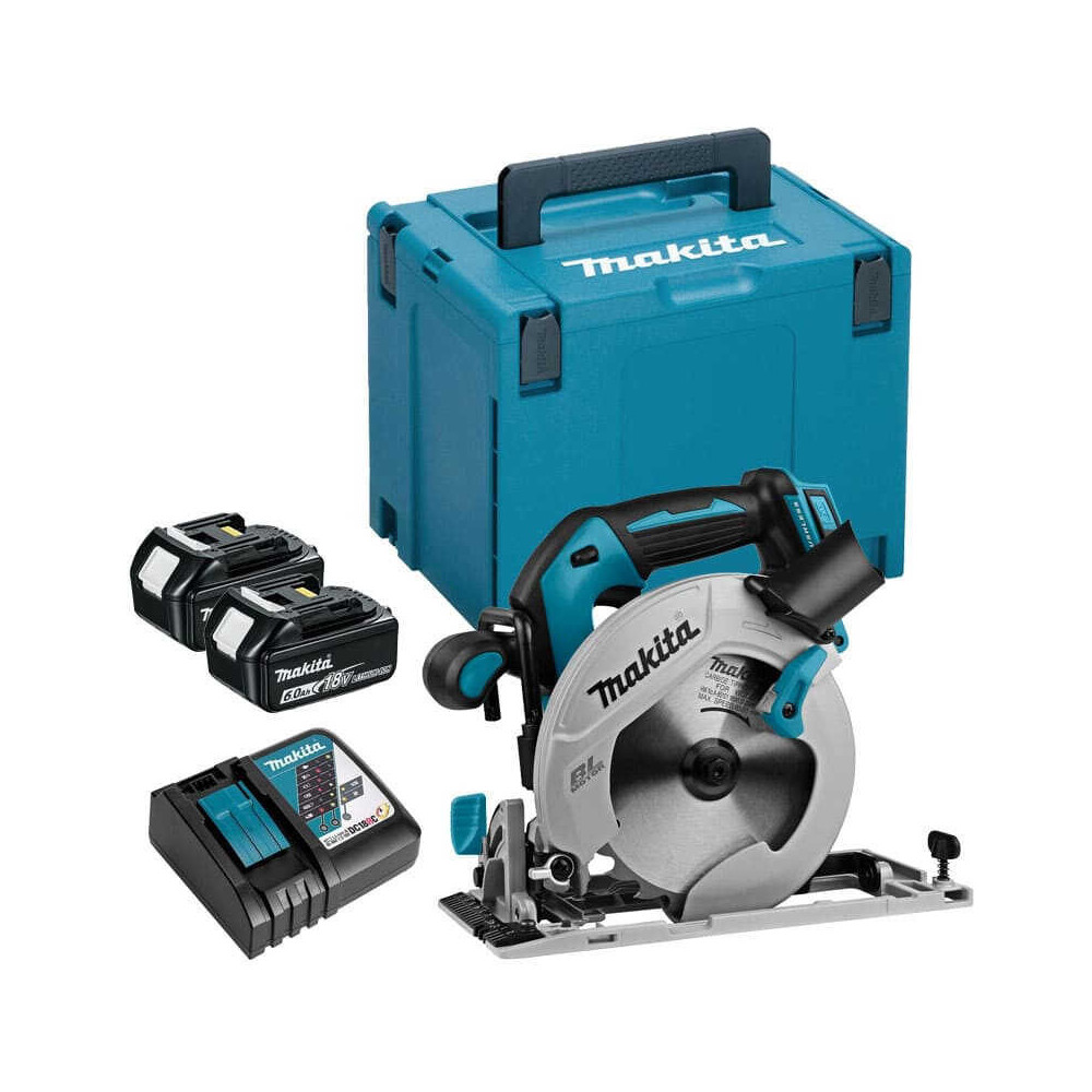 Makita Scie circulaire 18V LXT Ø165 mm, brushless ADT, coupe 57 mm