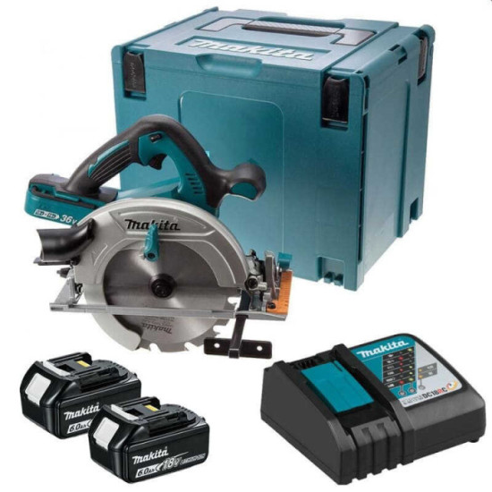 Makita Scie circulaire 36V (2x18V LXT) Ø190 mm, coupe 68,5 mm