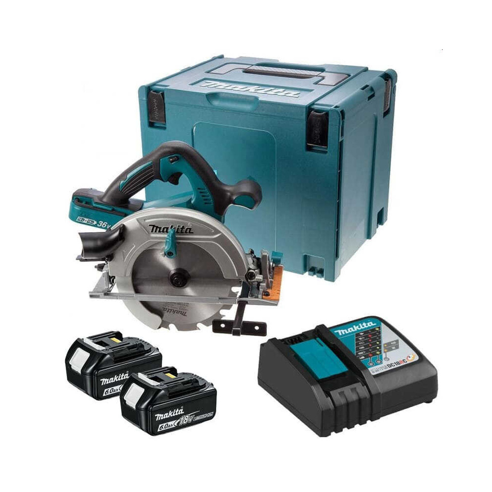 Makita Scie circulaire 36V (2x18V LXT) Ø190 mm, coupe 68,5 mm
