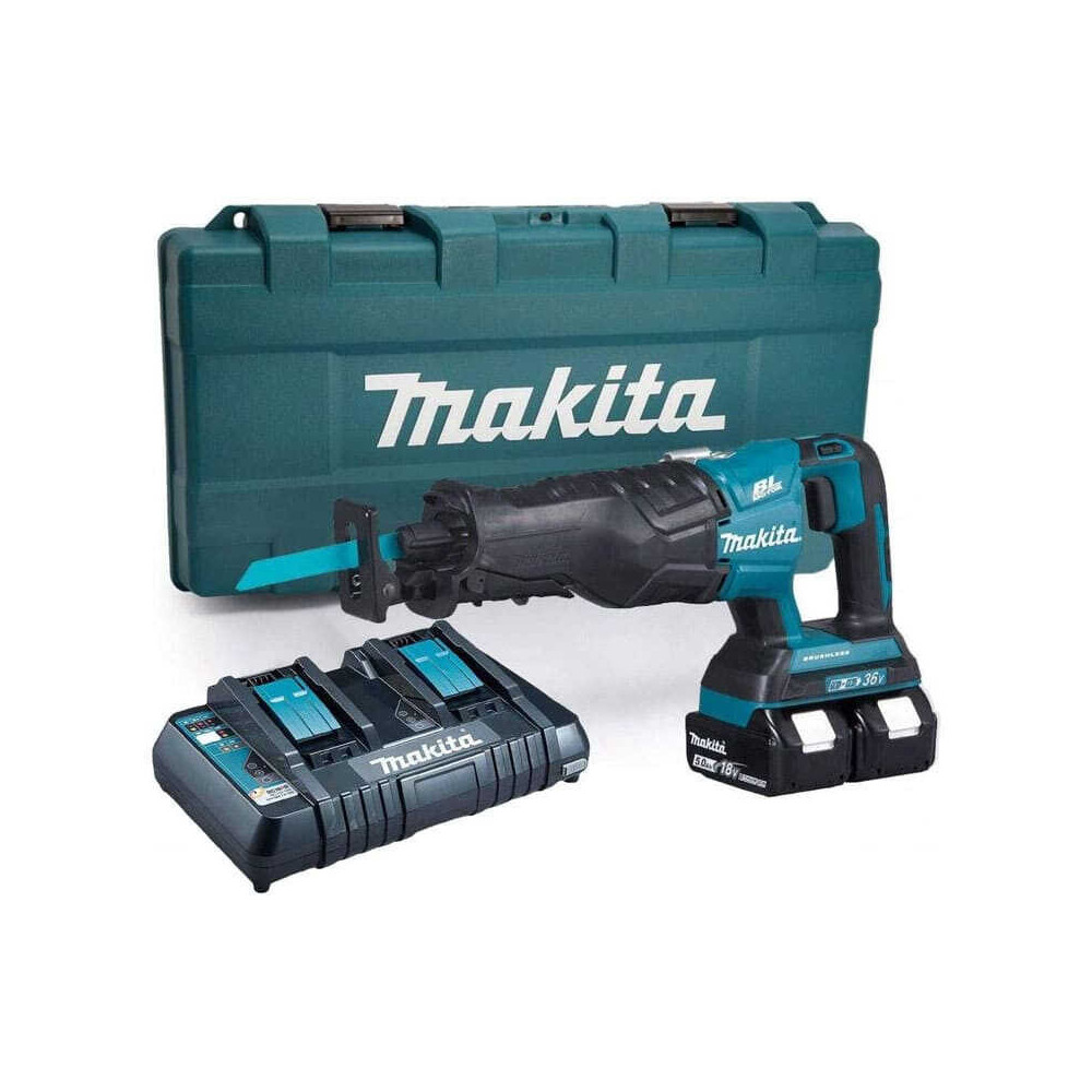 Makita Scie sabre 36V (2x18V LXT) Brushless, grande course