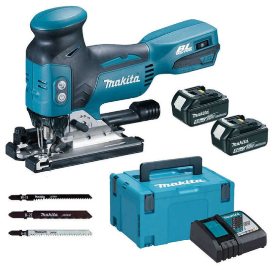 Makita Scie sauteuse 18V LXT Brushless, coupe 135 mm bois