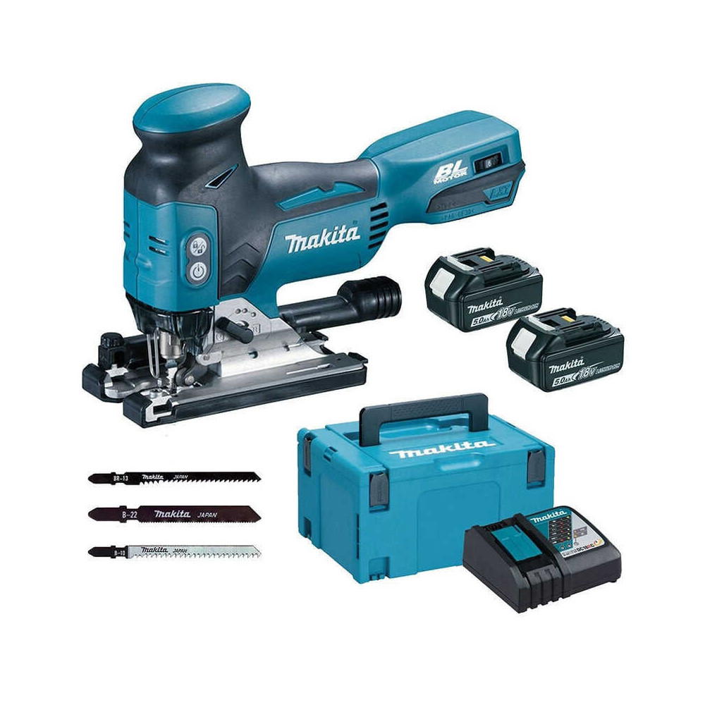 Makita Scie sauteuse 18V LXT Brushless, coupe 135 mm bois