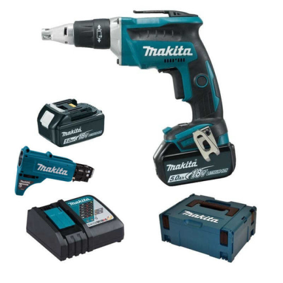 Makita Visseuse à placo 18V LXT brushless, 0 4 000 tr/min, butée de profondeur