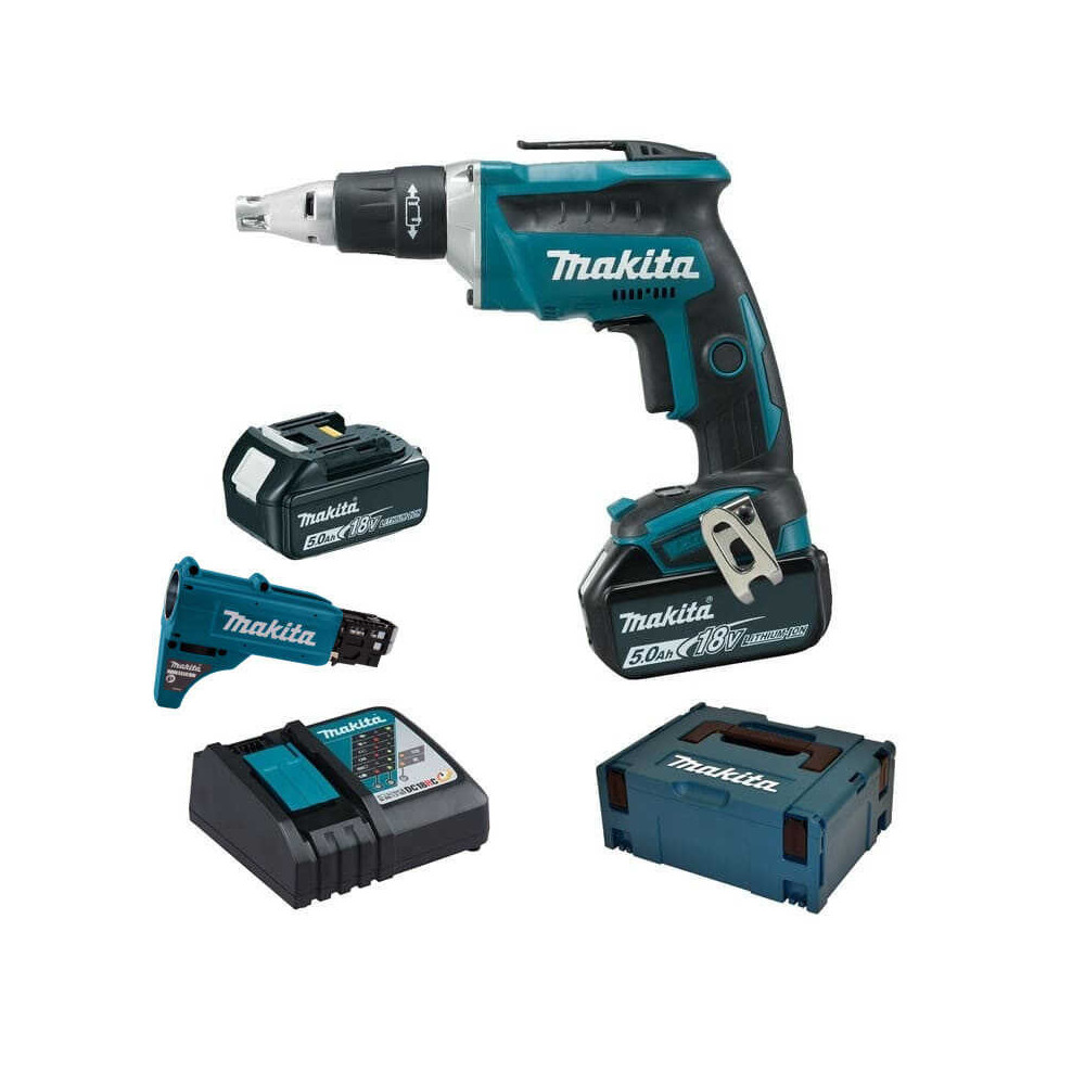 Makita Visseuse à placo 18V LXT brushless, 0 4 000 tr/min, butée de profondeur