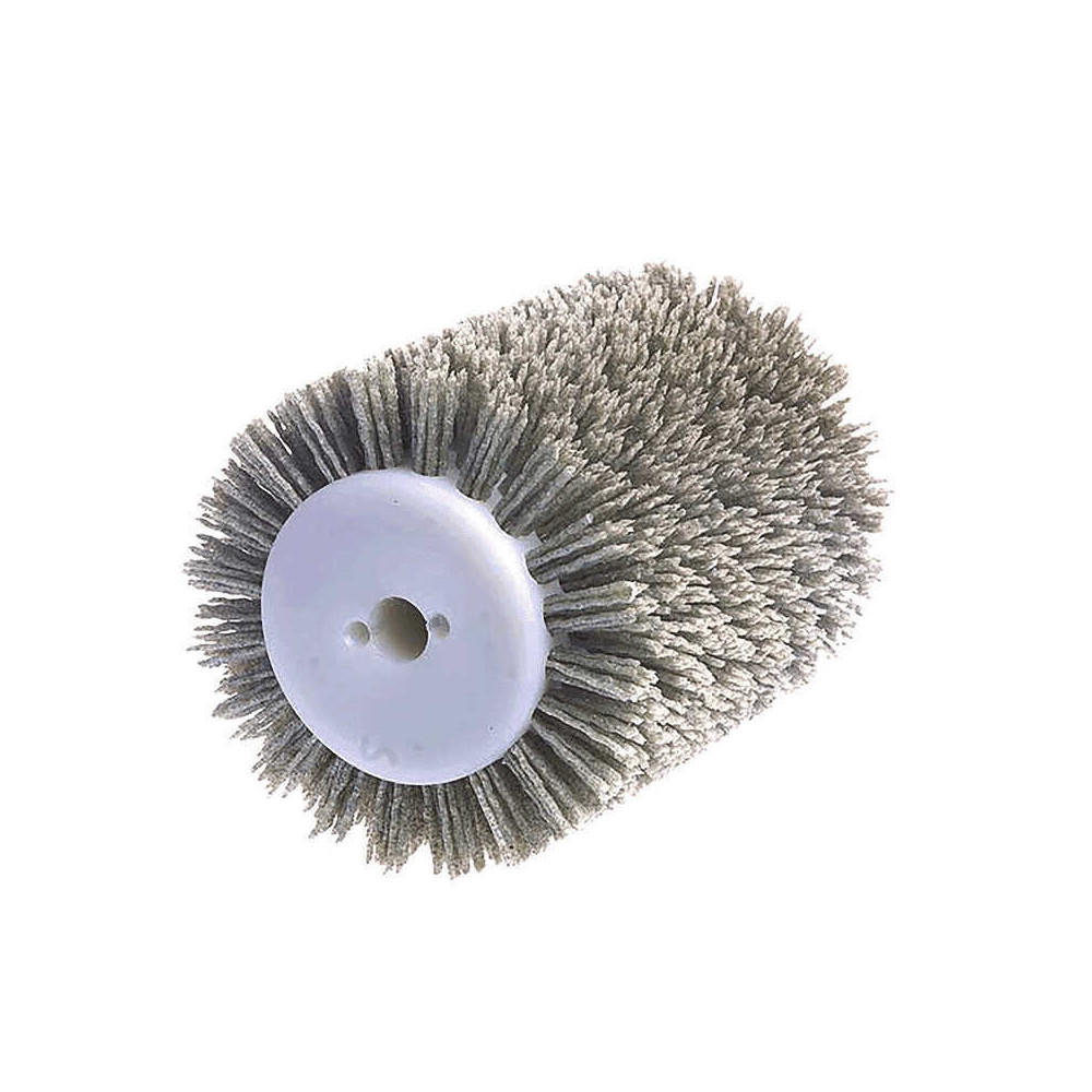Brosse nylon abrasif grain 80 support metal