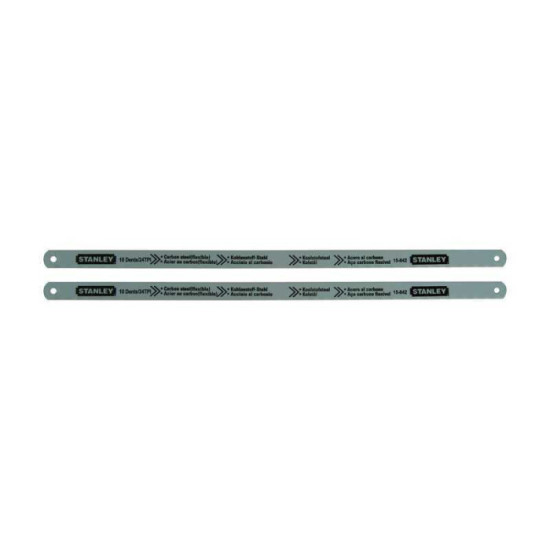 Lot lames scie metaux 300 mm Stanley 0 15 842
