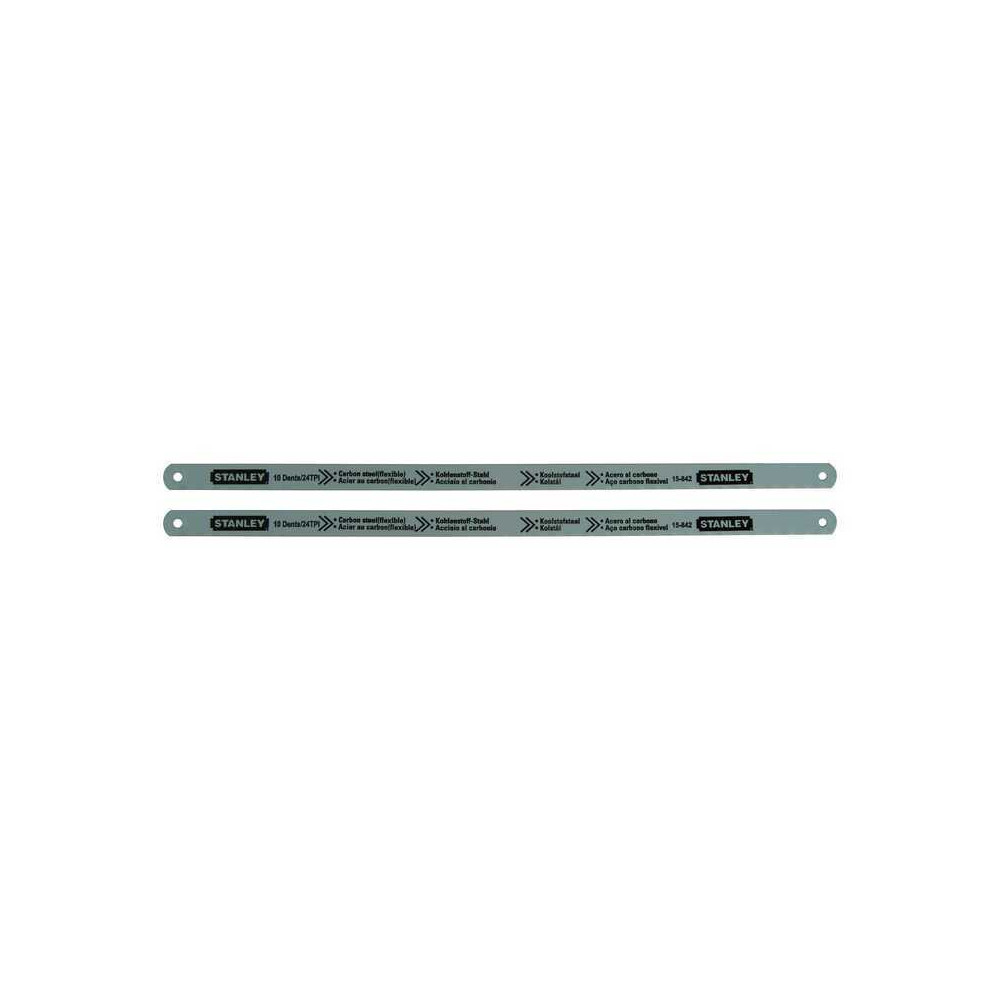 Lot lames scie métaux 300 mm Stanley 0-15-842 au prix HT