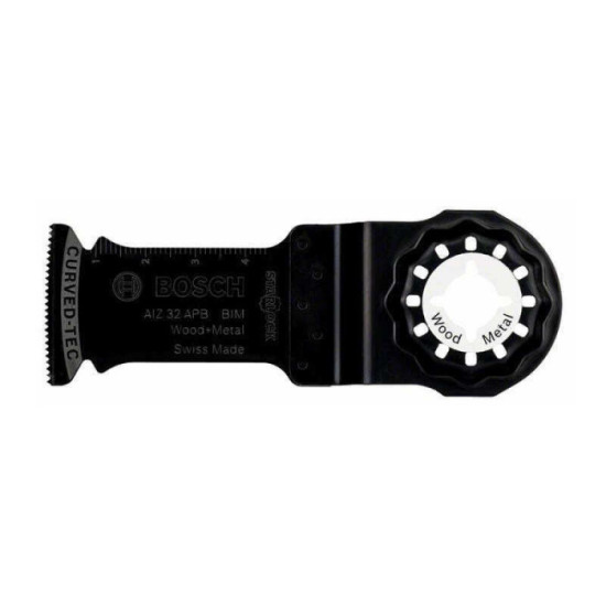 Lame de scie plongeante bim aiz 32 ab bois et metal 50 x 32 mm Bosch 2608661902