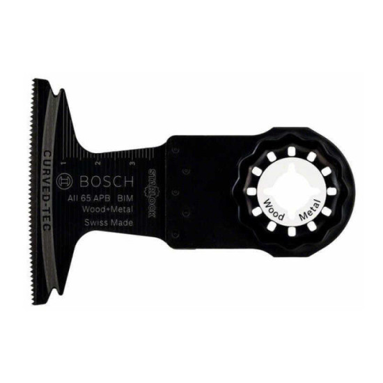 Lame de scie plongeante bim aii 65 apb bois et metal 40 x 65 mm Bosch 2608661901