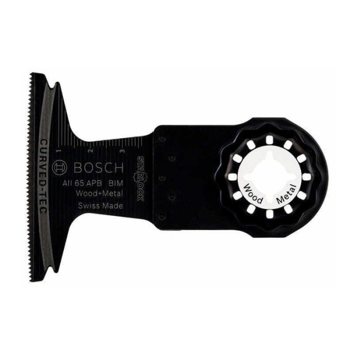Lame de scie plongeante bim aii 65 apb bois et metal 40 x 65 mm Bosch 2608661901