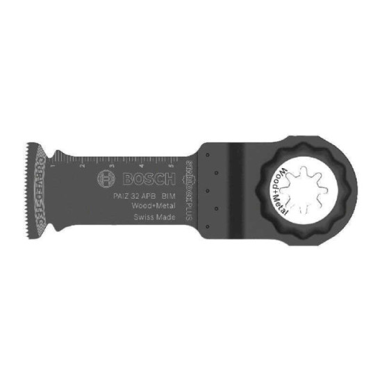 Lame de scie plongeante bim paiz 32 apb bois et metal 60 x 32 mm Bosch 2608662315