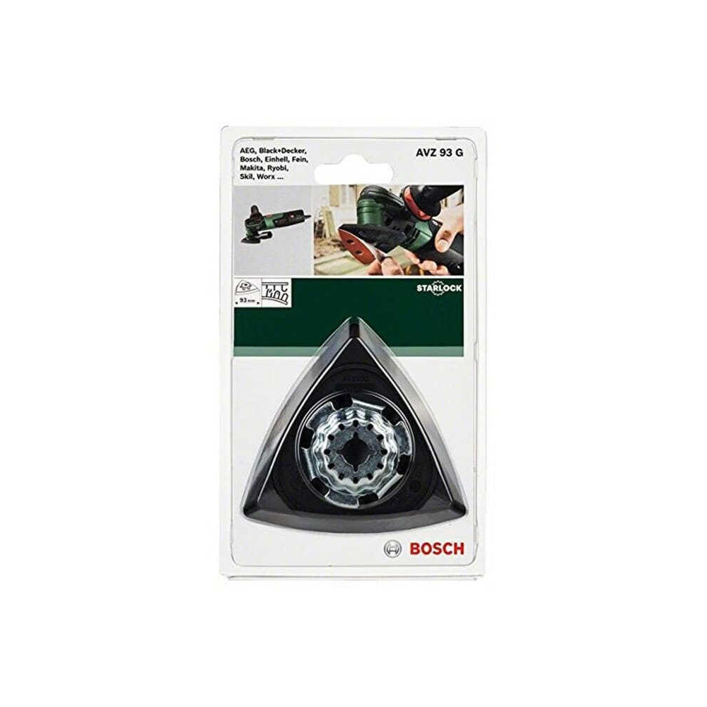 Plateau de poncage starlock avz 93 g 93 mm Bosch 2609256956