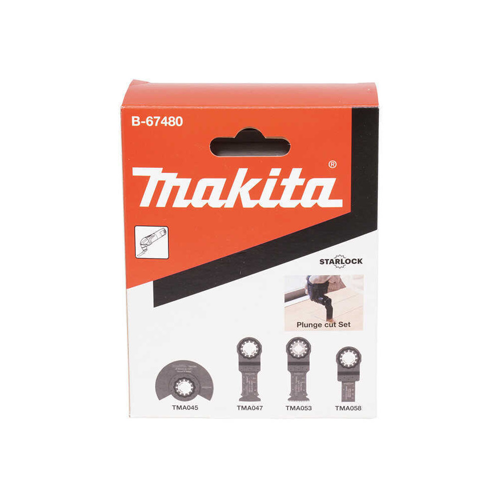 Pack 5 accessoires starlock Makita b 67480