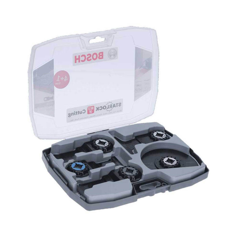 Coffret de lames starlock 5 pieces Bosch 2608664131