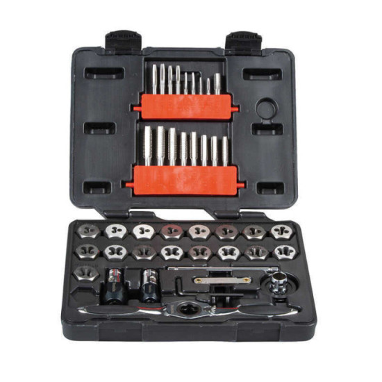 Coffret tarauds et filieres 40 pieces Makita b 65838