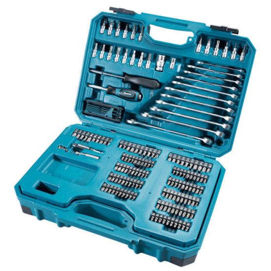 Coffret outils 221 pieces mecanique Makita e 10883