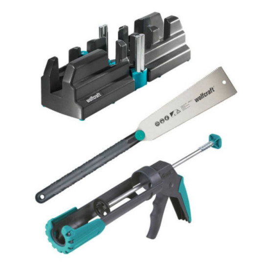Kit pour plinthes 3 pieces wolfcraft 6977000