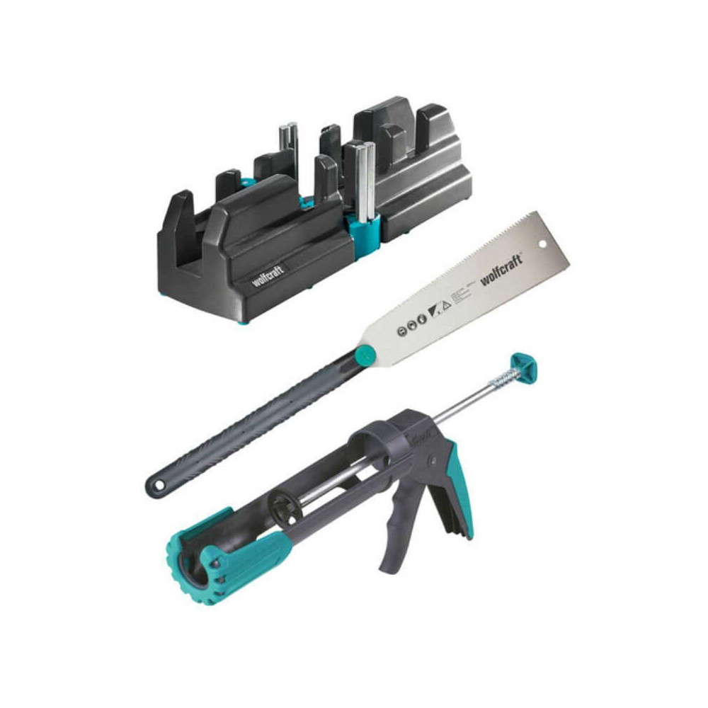 Kit pour plinthes 3 pieces wolfcraft 6977000