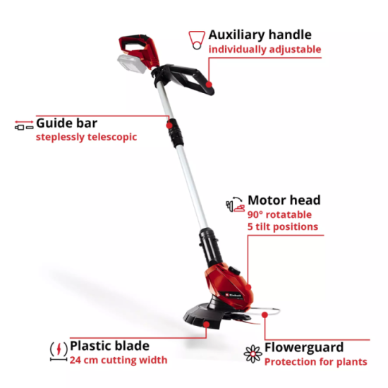 Coupe bordure 18V ge ct 18 li solo Einhell 3411172