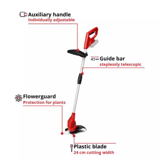 Coupe bordure 18V gc ct 1824 li solo Einhell 3411123