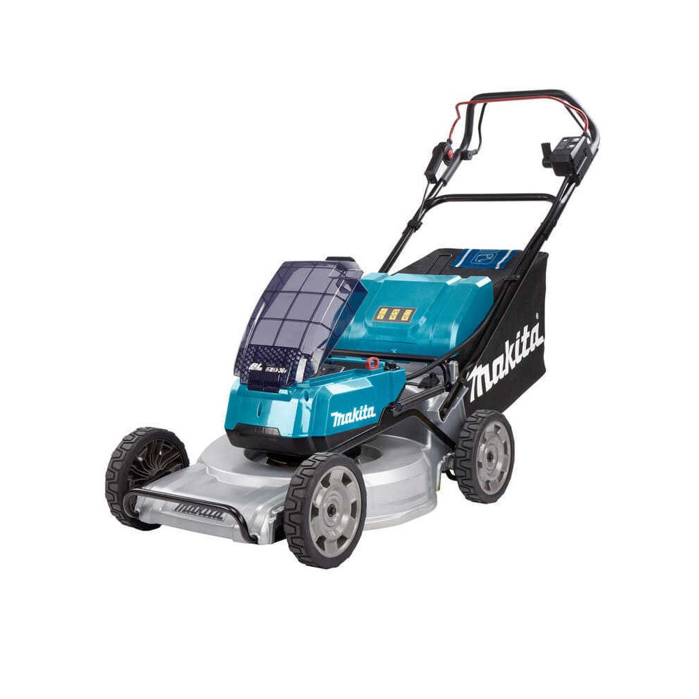 Tondeuse auto tractee 36V lxt largeur de coupe de 53 cm Makita DLM533PT4