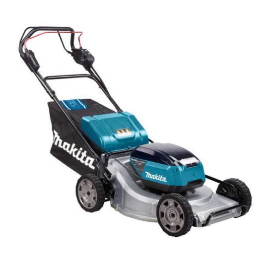 Tondeuse auto tractee 36V lxt largeur de coupe de 53 cm Makita DLM533PT4