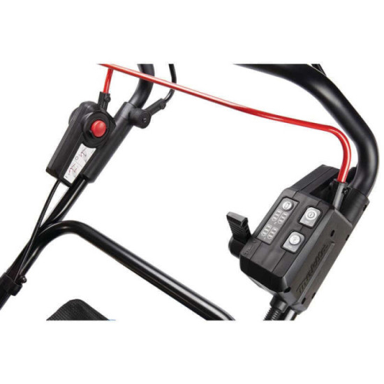 Tondeuse auto tractee 36V lxt largeur de coupe de 53 cm Makita DLM533PT4