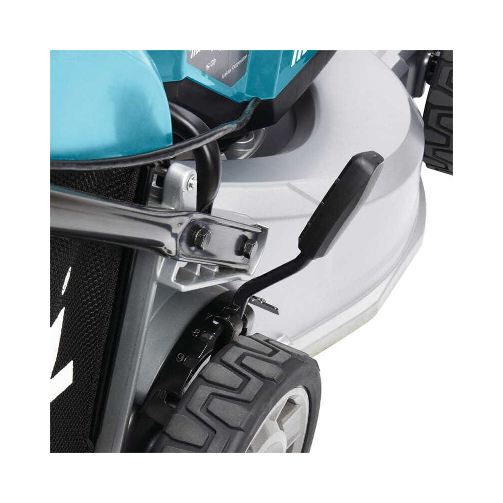 Tondeuse auto tractee 36V lxt largeur de coupe de 53 cm Makita DLM533PT4
