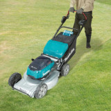 Tondeuse auto tractee 36V lxt largeur de coupe de 53 cm Makita DLM533PT4