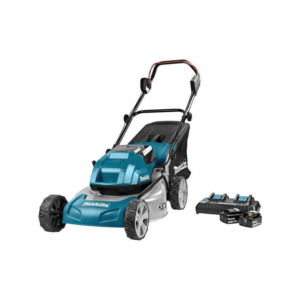 Tondeuse a gazon 36V li ion 2X50 ah Makita DLM460PT2