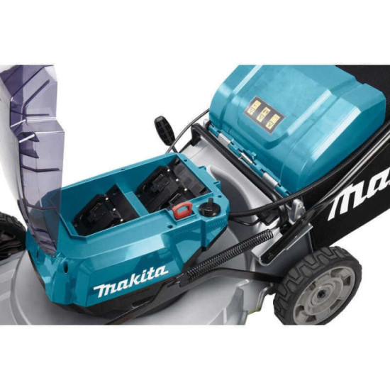 Tondeuse auto tractee 36V li ion lxt produit seul largeur de coupe de 53 cm Makita DLM533Z