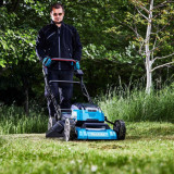 Tondeuse auto tractee 36V 53 cm Makita DLM532Z