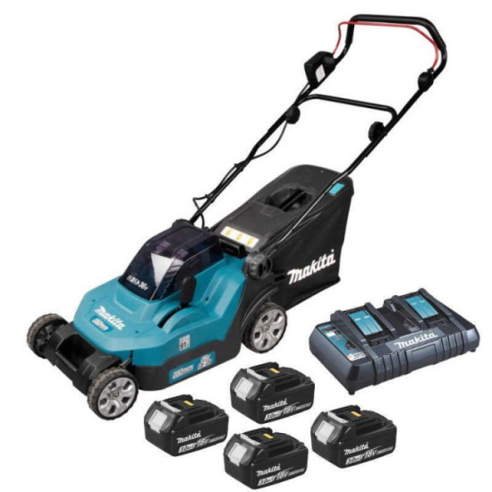 Tondeuse 38CM 36V 2X18V 4X30AH lxt Makita DLM382PF4